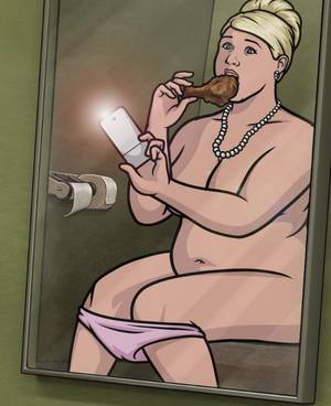 archer cartoon pam porn - Pam Poovey's Phone Has Been Hacked, And These Images Are How You Get Ants