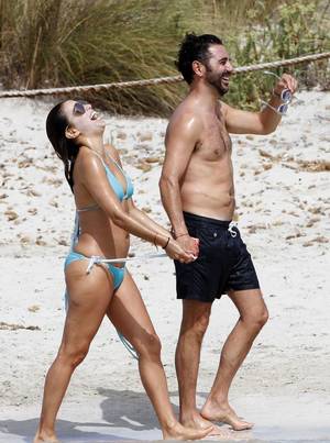 ibiza topless beach celebrities - Eva Longoria strolls along NUDE beach but seems oblivious to the naked  bodies. Eva LongoriaCelebrity NewsIbizaNudes