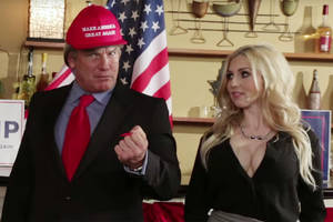 Ncis Porn Parody - Larry Flynt's political porn parody sees how The Donald really measures up  - Philly