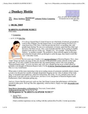 kareena xxx in india - Donkey Hottie: KAREENA KAPOOR NUDE!!!
