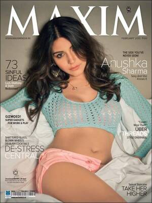 Anushka Sex - Anushka shows off her sexy side in Maxim : Bollywood News - Bollywood  Hungama