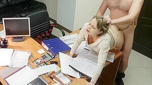 hidden sex with secretary - Exposed! Hot Blonde Secretary Doggy Style with Boss in Hidden Cam Office Sex  | AREA51.PORN