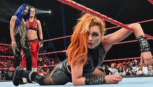 Bayley Wwe Porn - Bayley Turns Heel, Allies With Sasha Banks on Raw (Pics, Video) | 411MANIA