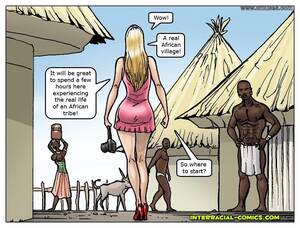 African Village Porn Comic Blonde - Rule 34 - african adventures blonde hair dark-skinned male dark skin  english text female interracial-comics text | 2502950