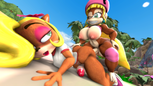 kong and coco - Rule34 - If it exists, there is porn of it / coco bandicoot, dixie kong /  7906801