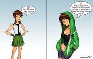 Ben 10 Gender Bender Porn Captions - 