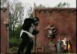 kinky kong - Seymoure is directing two bad actresses (who are acting bad on purpose),  and the scene they are in devolves into lesbian sex in a matter of moments.