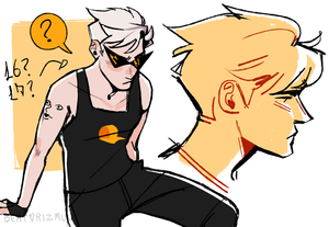 Dirk Strider Porn - Croutons that are Fried â€” dirk strider sketches? yes? aight