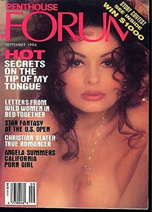Angela Summers Porn Magazine Covers - Penthouse Forum September 1994