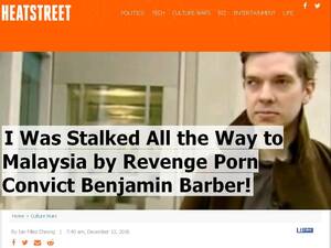 Benjamin Barber Wife Revenge Porn - [History] The sad story of Benjamin Barber by Ian Miles Cheong :  r/KotakuInAction