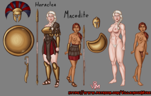 Mythical Amazon Women Porn - Commission: Greek Amazons by Villainous_Muse - Hentai Foundry