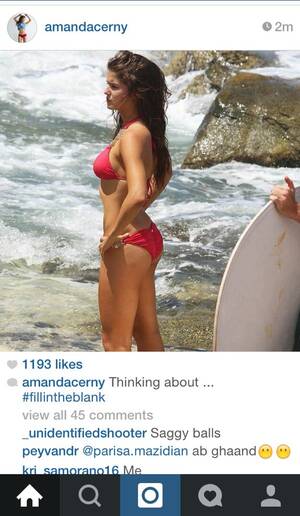Amanda Cerny Pussy Ass - instagram comments Archives - Page 2 of 2 - The Average Nobodies