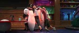 Big Hero 6 Cartoon Porn - While the characters have plenty to do to move the story along, the action  sequences in Big Hero 6 will also deliver genuine excitement.