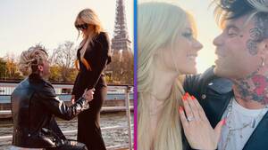 Avril Lavigne Sex Porn - Avril Lavigne Is Engaged to Mod Sun!