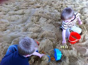 Bidet Toddler Porn - Making sandcastles