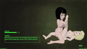 Fallout Creature Porn - 3d animated black_hair blonde_hair breasts fallout fallout_4 female nipples  nude short_hair skuddbutt therealshadman tribadism vault_girl vault_meat