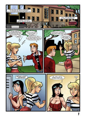 Betty And Veronica Lesbian Porn - Betty and Veronica love BBC- John Persons - Porn Cartoon Comics