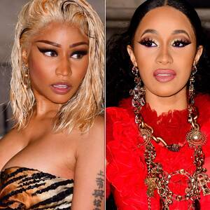 black pussy nicki minaj - The Most Savage Reactions to Nicki Minaj and Cardi B Fight Harper's Bazaar  Party