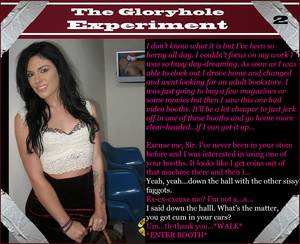 Gloryhole Porn Caption - The Gloryhole Experiment: Part 1
