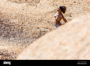 native nudism gallery - Young Woman Partially Nude In An African Landscape Spitzkoppe Namibia Stock  Photo - Alamy