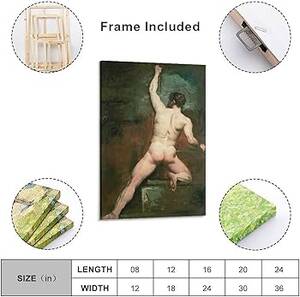 From The Vintage Family Nudist Porn - Amazon.com: William Etty,Study for A Male Nude,Art Prints,Vintage  Art,Canvas Wall Art,Famous Art Prints, Canvas Art Poster and Wall Art  Picture Print Modern Family Bedroom Decor Posters 20x30inch(50x75cm):  Posters & Prints