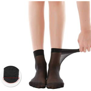 Hd Pantyhose Nylon - 10 Pack Women's Nylon Socks Ankle High Sheer Pantyhose - Walmart.com