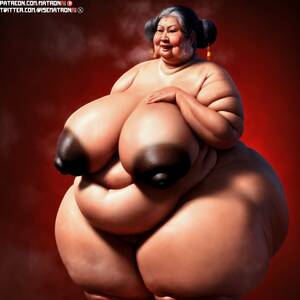 fat chinese grannies - Rule 34 - 4k ai generated areola areolae asian asian female bbw belly belly  button big belly big nipples chinese fat gilf granny highres huge ass huge  breasts huge hips human jowls