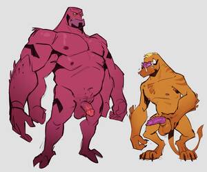 Four Arms Ben 10 Furry Porn - Rule 34 - anthro balls bara ben 10 boner erection flaccid four arms four  eyes fourarms furry male male only muscles muscular no eyes nude penis red  body red skin size difference