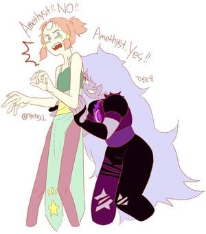 Grag Steven Universe Amethyst Porn - Pearl and Amethyst with Opal and Sugilite outfit