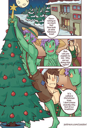 Gay Christmas Porn Cartoons - Gary & Pit. Christmas Special- Jasdavi - Porn Cartoon Comics