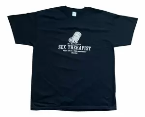 black sex expert - Vintage Porn Star Black Dr. Dick Sex Therapist T Shirt (Size XXL) | eBay