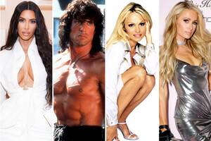 Kim Kardashian Hardcore Porn - Celebrities who starred in porn, from Sylvester Stallone to Kim Kardashian
