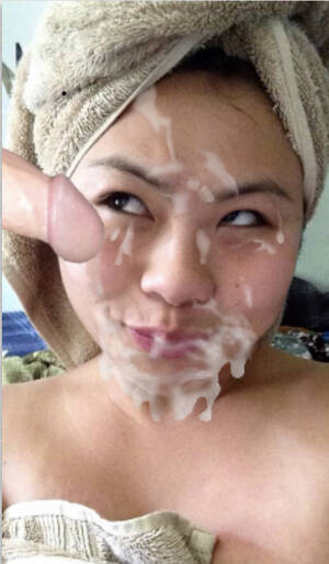 Asian Cum Shower Porn - Asian just came out of the shower - Cum Face GeneratorCum Face Generator