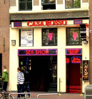 Amsterdam Party Porn - Casa Rosso Sex Shops