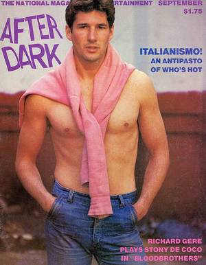 Gay Vintage Porn Magazines Richard Boy - After Dark magazine, September 1978 â€” Richard Gere in Bloodbrothers