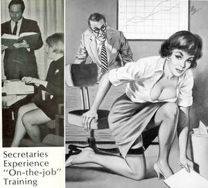 1950s secretary boss porn - secretary 4. â€œ