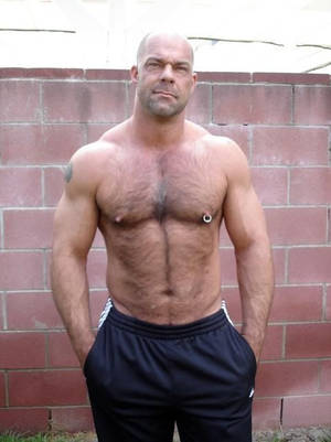 Bald Male Porn Stars - Former porn star and sexy dady zak spears