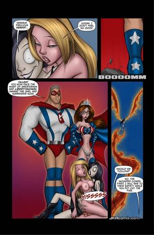 cartoon porn heroes versus villains - 