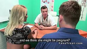 Doctor Blonde - Blonde cheating bf with doctor