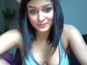 cute teen girls nice cleavage - Cute Brunette With A Hot Cleavage Porn Video