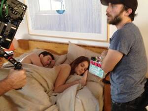 Fuck Tit Lindsay Lohan - First pic: Lindsay Lohan in bed with a porn star on the set of <i>The  Canyons</i> - 9Celebrity
