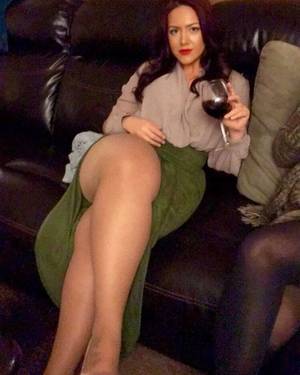 Beautiful Full Figured Porn - My father said wine was good for the heart , so I poured myself a whole  bottle.