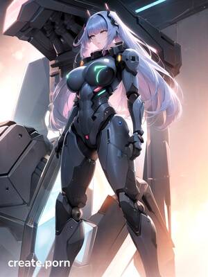 Mecha Anime Porn - Naked Breasts, Heavy Mech Legs, Large Ass AI Porn
