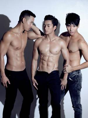 Asian Male Twins - 3 Hot Asian Hunks