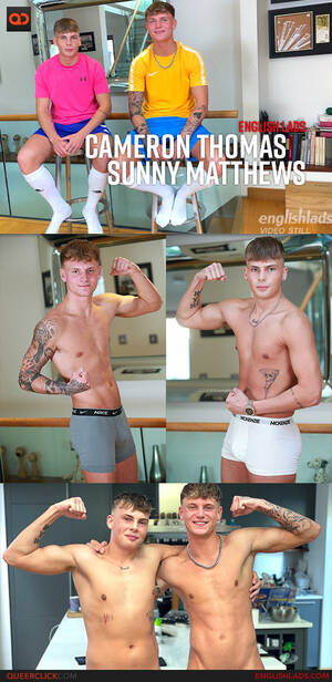 Matt Voss English Lads Porn - English Lads: Straight Best Mates Cameron Thomas and Sunny Matthews Wank  their Hard Uncut Cocks Together and Shoot Cum Everywhere - QueerClick