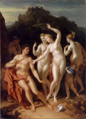 18th Century Lady Porn - This by Van Der Werff - The Judgement of Paris. Everyone's a bit naked  here, but is it porn? I don't think so.