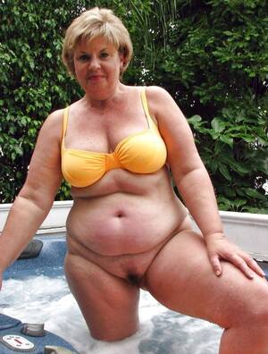 fat bikini granny - Fat Granny In Bikini