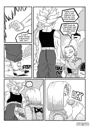 Android 18 Porn Girl - Android 18 Stays in the Future porn comic - the best cartoon porn comics,  Rule 34 | MULT34