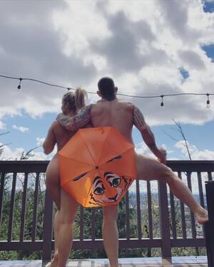 beach nude couples - What kind of sicko would pay for pictures of PVZ like this? Maybe nude but  this is stupid. : r/ufc