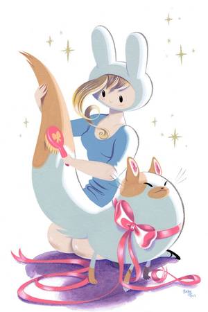 Emerald Princess Adventure Time Porn - Planning for Gender-Swapped 'Adventure Time' Stars Fionna and Cake? It's  some sort of mystery, apparently. Artwork by Becky Dreistadt Frank Gibson.